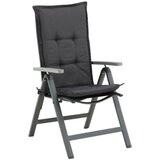 Venture Home Cushion jastuk za vrtnu stolicu s 5 položaja, sivi Slike