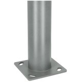 Metalna šipka za stub spoljašnjeg osvetljenja BASE 3 m siva | Eponuda.com