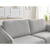 Bobochic Paris Svetlo siva sedežna garnitura za spanje/raztegljiva 178 cm Lenny – | Shoptok.si