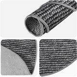  Tepih Antracit Ø 120 cm 100% poliester 3 mm Mogu se prati | shoptok.hr