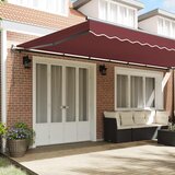 Tenda na automatsko uvlačenje bordo 600 x 300 cm | Eponuda.com