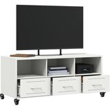 TV ormarić bijeli 100,5 x 39 x 43,5 cm čelik | shoptok.hr