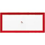 Love Birds - pravokotni krožnik za torto, 33,3 x 15,5 cm - Rdeča | Shoptok.si