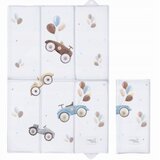 Ceba Baby Sklopiva podloga za prematanje 60x40 cm, Retro Cars | Shoptok.si
