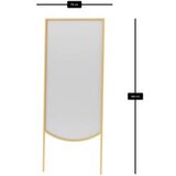 Hanah home Ogledalo Econo Gold | ePonuda.com