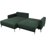 MID.YOU KOTNA SEDEŽNA GARNITURA, gladka tkanina temno zelena | Shoptok.si