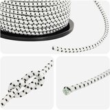  Bungee užadi 4 mm Crna i bijela PP i guma | shoptok.hr