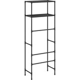  Iznad toaletne školjke s 2 razine crni 53 5x28x143 cm | shoptok.hr