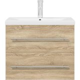  2-dijelni set kupaonskog namještaja boja hrasta sonome drveni Smeđa 60 x 38.5 x 48 cm | Shoptok.si
