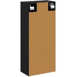  Umivaonik s policom za zid Crni hrast 35 x 20 x 81 cm | shoptok.hr