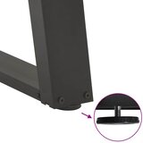 Noge za blagovaonski stol U-oblik 2 kom antracit 90 x (72-73) cm čelik | shoptok.hr