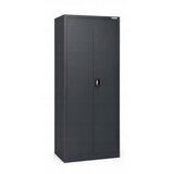 IRON MATE SATURN Metal Utility Cupboard 185x90x45 Anthracite RAL7016 | shoptok.hr