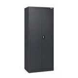 SATURN Metal Utility Cupboard 185x90x45 Anthracite RAL7016