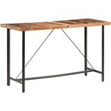 vidaXL Barska miza 180x70x107 cm trden predelan les | Shoptok.si