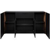 MID.YOU KOMODA, antracit, hrast artisan | Shoptok.si