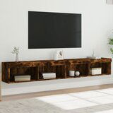 vidaXL TV ormarići s LED svjetlima 2 kom boja hrasta 100x30x30 cm | shoptok.hr