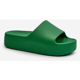 Boto FB3 Women's Thick Sole Beige Slides Oreithano | shoptok.hr