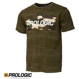 majica bark print/ m -burnt olive