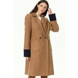 Dewberry Z6640 LADIES' COAT-LIGHT CAMEL | Shoptok.si