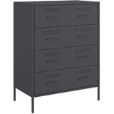  Komoda antracit 68 x 39 x 89 cm čelična | shoptok.hr