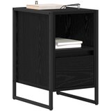 Noćni ormarić s ladicama 2 pcs Crni hrast 39,5 x 30 x 50 cm | shoptok.hr