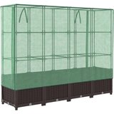  Povišena gredica s pokrovom za staklenik 160 x 40 x 138 cm | shoptok.hr