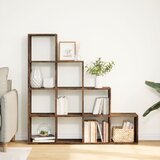  Pregrada/regal za knjige 4 razina hrast 131,5x29x131,5cm drveni | Eponuda.ba