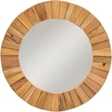 STENSKO OGLEDALO, 60/60/4 cm les, steklo