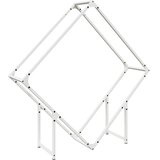  Stalak za drva bijeli 100x25x100 cm Hladno valjani čelik | shoptok.hr