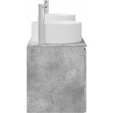  Set ormarića za kupaonicu 3 kom. Betonska siva 49,5 x 44,5 x 65,5 cm | shoptok.hr