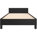  Okvir kreveta s uzglavljem bez madraca crni 100x200 cm | shoptok.hr