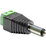 Delock 65487 DC (struja) adapter [1x muški konektor dc 5.5 mm - 1x 2-polni] crna, zelena | Eponuda.ba