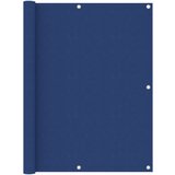 vidaXL Balkonsko platno modro 120x600 cm oksford blago Cene