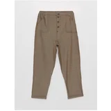 LC Waikiki Comfortable Fit Boys' Trousers with Elastic Waist