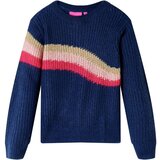  Dječji džemper pleteni modri 116 | shoptok.hr