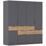 XORA OMARA S KLASIČNIMI VRATI, siva, hrast artisan Cene