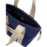 Tommy Jeans Nakupovalna torba bež / modra | Shoptok.si