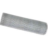  Heksagonalna ograda 0,6 x 100 m Pocinčani čelik Srebrna | shoptok.hr