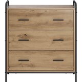  Kreveta Hrast artisan 97 x 33 x 81 cm Konstruirano drvo | shoptok.hr