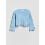 Reserved Pamučni džemper - bljedoplavo | shoptok.hr