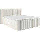 Premium Living Postelja Boxspring Lina, Krem Barva, 200x200 | Shoptok.si