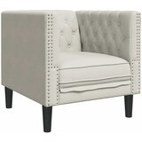  Chesterfield sofa fotelja krem baršun | Shoptok.si