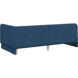  Kutni okvir kreveta s madracem Plava 90 x 190 cm tkanina | shoptok.hr