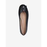 Geox Black leather ballet flats Palmaria - Women's | Shoptok.si