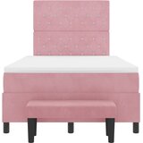  s opruga kutije Ružičasta 200 x 120 cm Baršun | shoptok.hr