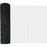  Zavarena žičana ograda s 13 stupova Siva 0.5x50 m Čelik | shoptok.hr