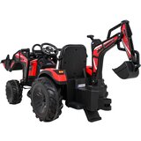  Bager na akumulator s prikolicom 720-T 4x4- crveni | shoptok.hr