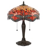  Endon 64093 - Stona lampa Tiffany DRAGONFLY 2xE27/60W/230V prečnik 41 cm | Eponuda.com