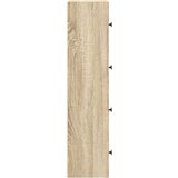 vidaXL Regal za knjige boja hrasta 40x24x102 cm od konstruiranog drva | shoptok.hr