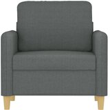  Fotelja tamnosiva 60 cm tkanina | shoptok.hr